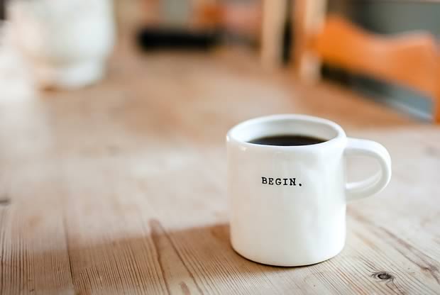 Begin coffee mug | Fortigo career